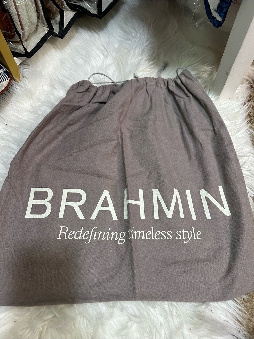 Brahmin Women's Brown Dust Bag 18.5x17